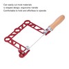 Woodworking Coping Saw, U Shape DIY Handsaw with Wooden Handle