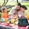 SUNNY BIRD Insulated Lunch Bag Rolltop Lunch Box Tote Lunchbox