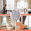 TopHomer 2 Pack Magnetic Curtain Tie Backs - 16.14in/41cm Handmade