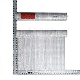 Luxury Unique Vinyl Gray Off White Silver Metallic Vertical Stria Lines Textured Wallpaper 3D Faux Fabric Texture