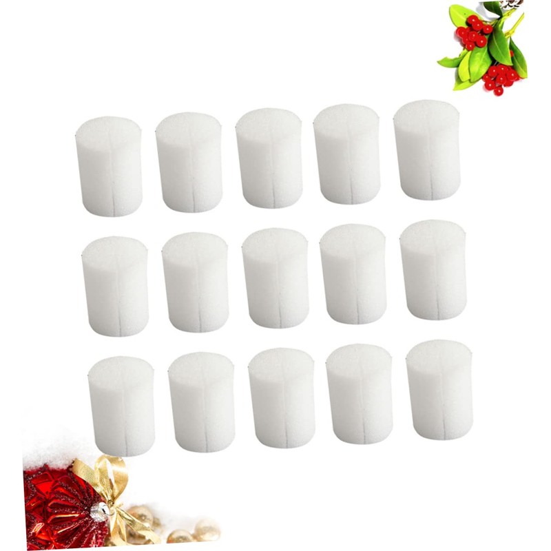 Abaodam 100PCS Hydroponic Sponge Seedling Grow Sponges for Soilless Vegetable