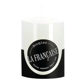 Bougies La Francaise - French Made Votive Candle - Made in France, White Color, +/- 12-Hour Burn Time - 1.50 x 1.96 inches