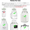 Fermentation Weights for Large Wide Mouth Gallon Mason Pickling Canning