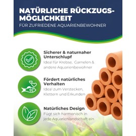 Hobby - 4-3-2-1 Red Pyramid - Perfect Decoration for Shrimp