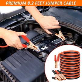 HLWDFLZ HLWDFLZ Car Emergency Roadside Kit, with Led Road Flares, Jump Cables, Towing Rope, Winter Car Safety Kit Roadside Emergency Kit for Car 36pcs