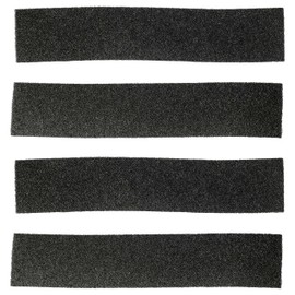 vhbw 4x Foam Filter for Filling Ring Compatible with Miele EcoCare T 8000 WP Tumble Dryer - Replacement Filter Set