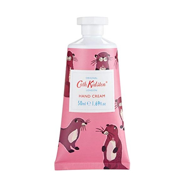 Cath Kidston Otters Everyday Moisturising Hand Care Cream | Enriched with Shea Butter | Cruelty Free & Vegan Friendly | Made In The UK | Travel Friendly Size | 50ml
