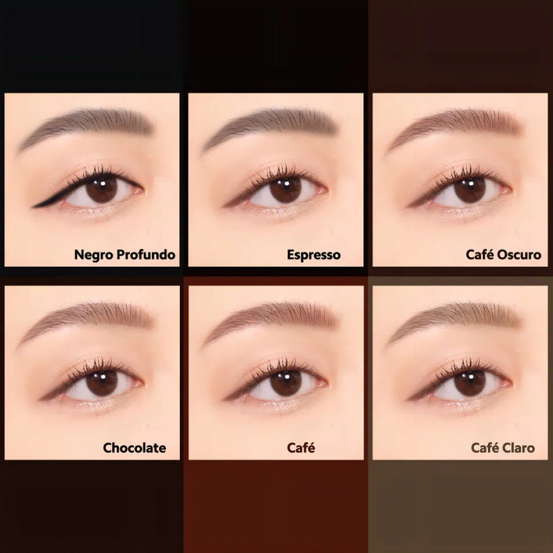 OUO Lunabel Pigmento OUO Lunabel Negro Microblading Cejas 8g Alta