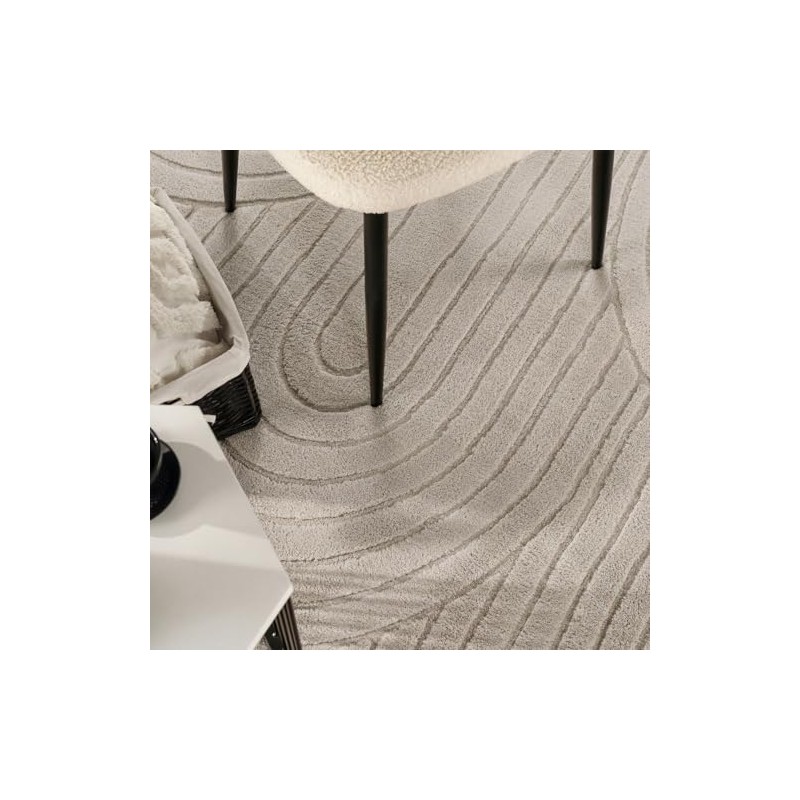 TT Home Living Room Rug, Bedroom, High Pile, Easy Care,