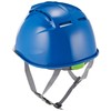 DIC AA11-CSW-HA6E2-A11-SBL-S Plastic Helmet, Air Vent, Transparent Bill, Protective Shield