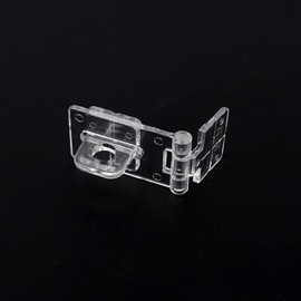 Transparent Latch Hook Drawer Plastic Lock Mini 4ea