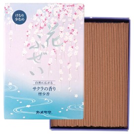 Kameyama Hanafuzei Sakura Incense Sticks Low Smoke, Extra Large, Approximately 220g, About 500 Sticks, Incense Sticks, Less Smoke