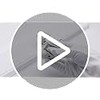 homdiy 10 Pack Cabinet Knobs Brushed Nickel Drawer Knobs -
