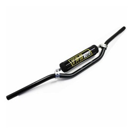 TDR 22mm 7/8" Black Alloy Handlebar for Motocross Pit Dirt Bike Motorcycle with Bar Pad