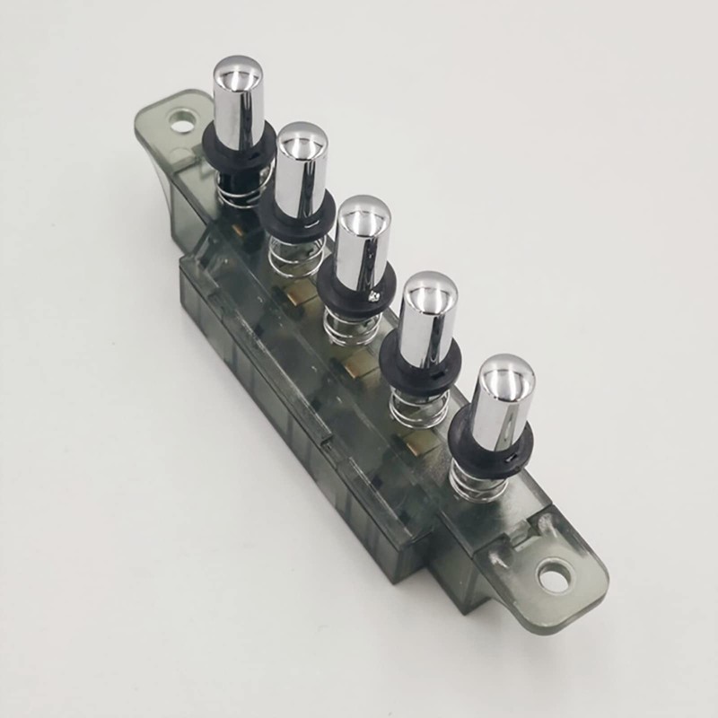 HMHAMA Range Hood Switch Replacement 5 Push Button Piano MQ165