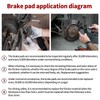 Road Passion Front Brake Pads for TGB Blade 325 Quad