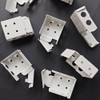 2pcs Mini Blind Brackets, Metal Window Blind Brackets, White Window