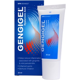 Gengigel Gengigel - Ulcer, Cankers, Mouth Sores and Gingival inflammation and Lesions Treatment - Improves Tissues Generation Process - Quickly Relieves Pain - Perfect For Lesions From Braces And Dentures'