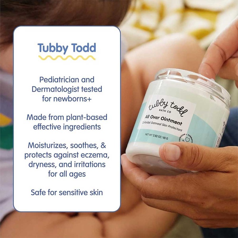 Tubby Todd Bath Co All Over Ointment Colloidal Oatmeal Baby