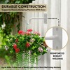RTZEN Plant Hangers Outdoor or Indoor - Wrought Iron Metal