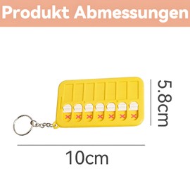 COZERI 4 x Checklist Boards, To Do List for Children, Memo Checklist Boards with Keyring, Reusable Planner for School and Everyday Use, Promotes Good Habits and Efficient Organisation