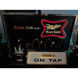 Miller High Life Bouncing Ball motion beer sign replacement reel scroll artwork