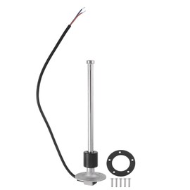 X AUTOHAUX 240-33 Ohms 250mm Fuel Tank Sending Unit Fuel Water Level Gauge Sensor Stainless Steel for Marine Truck Boat Car