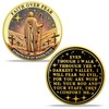 ACGZQY Faith in Darkness Coin - Christian Challenge Coin -