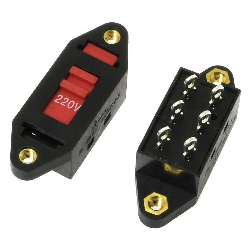 E-outstanding Voltage Selector Slide Switch 2 PCS 110V to 220V
