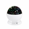 Rotating Starry Sky Night Light Projector, Moon and Star Ceiling