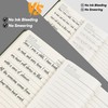 Vegan Leather Notebook for Women Men 200 Pages Lined Journal
