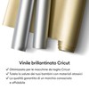 Cricut Vinile Shimmer 30x120cm (Argento)