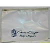 CHRIS CRAFT VINYL ZIPPER PAPER HOLDER NOS