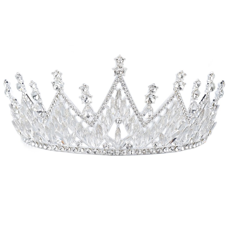 Women Wedding Crown Exquisite Rhinestone Bride Crown Hair Accessories for
