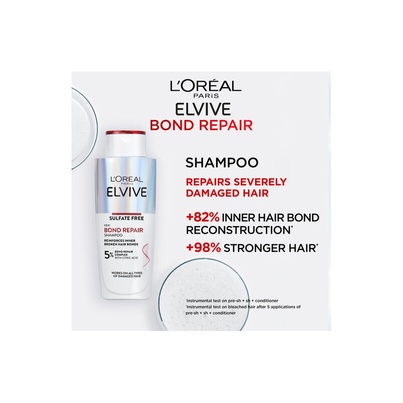 L'Oreal Elvive Bond Repair Shampoo 200ml