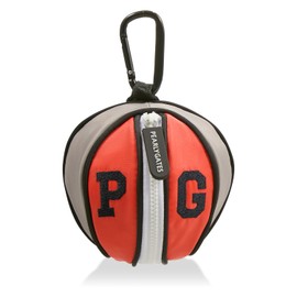 Parly Gates 053-4284606 Ball Pouch (Includes Carabiner, Can Store 2 Balls) / Golf, 021_orange multi