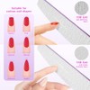 Lima de uñas: 100/180 Gritfor Nails, 10 unidades Zebra Double