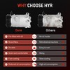 HYR Automotive Air Conditioning Compressor AC Compressor with Clutch Compatible