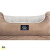 Serta Orthopedic Cuddler Dog Bed for Pets – Chocolate Brown