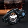 Stock Titanium Alloy Handle VG10 Blade Cigar Scissors Portable Cigar