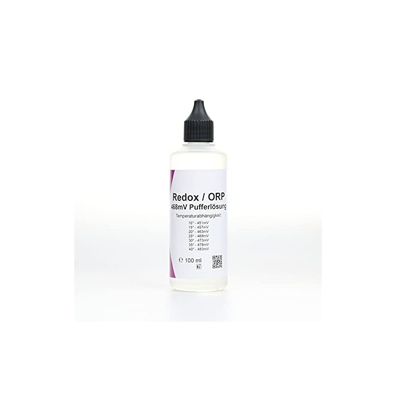 Mensura Redox ORP Buffer Solution Calibration Solution 100 ml 468mV
