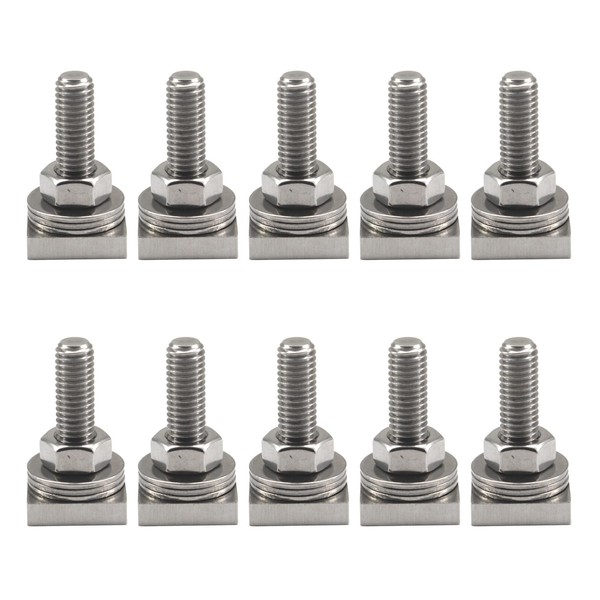 M8x25mm Heavy Duty T Shaped Slot Bolts 304 Stainless Steel