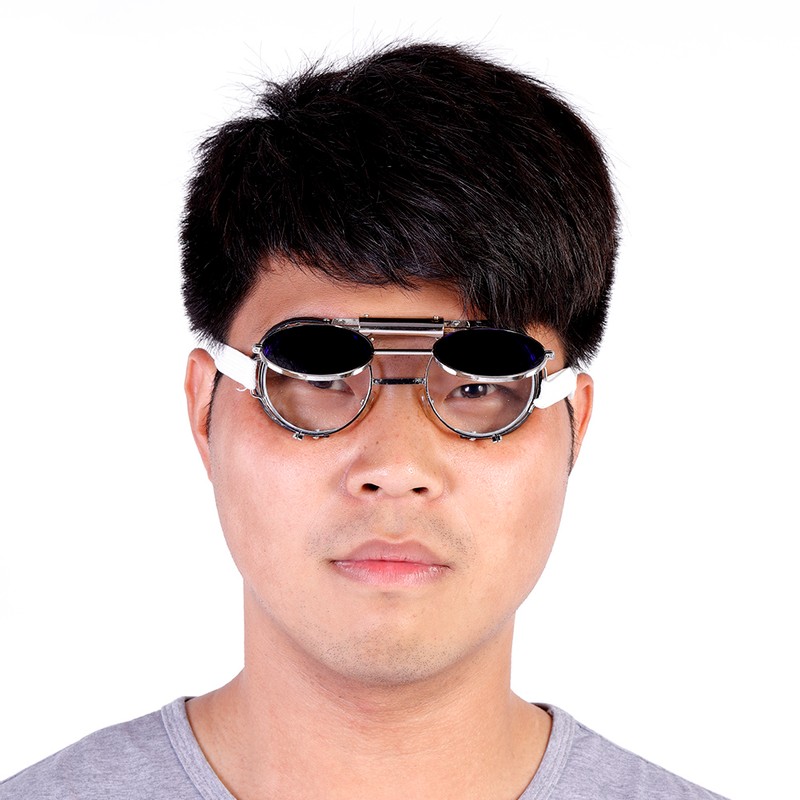Flip Protection Safety Goggles Laboratory Protect Glasses