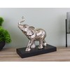 Caths Direct Silver Elephant Ornament