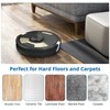4Pcs Vacuum Mop Replacement Pads, Reusable Mop Cloth Pad Microfiber