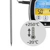 WMF BBQ digital thermometer, grill thermometer with 5 cooking levels,