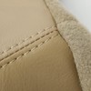 KUAFU Driver Side Bottom Seat Cover Artificial Leather Tan Compatible