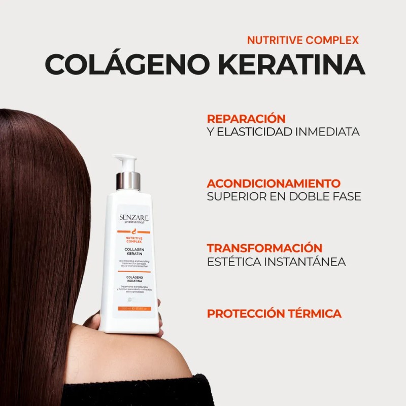 Senzáre Nutritive Colágeno Keratina Tratamiento 300ml
