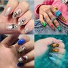 Nagel Stempelplatte Set, 4 pcs GroÃ stamping schablone Tattoo 1pcs