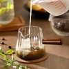 6OZ Espresso Cups Glass, JJOO Espresso Shot Cup With V-Shaped